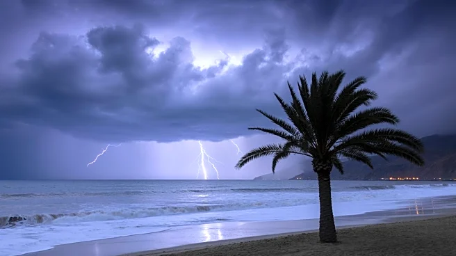 Rain and Thunderstorms Forecast Across Central California