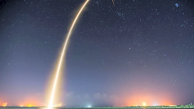 Falcon 9 Lights Up Florida Night While Sending Starlink Up