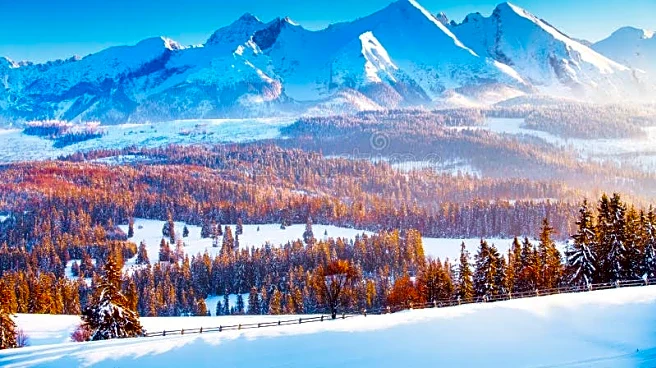 Mountain Snow And Rain Move In As Slow-Moving Storm Tracks East