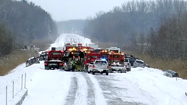 Icy Roads And Blowing Snow Cause Major Minnesota Pileups