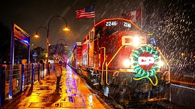 Holiday Train Rides Overflowing With Old Fashioned Cheer