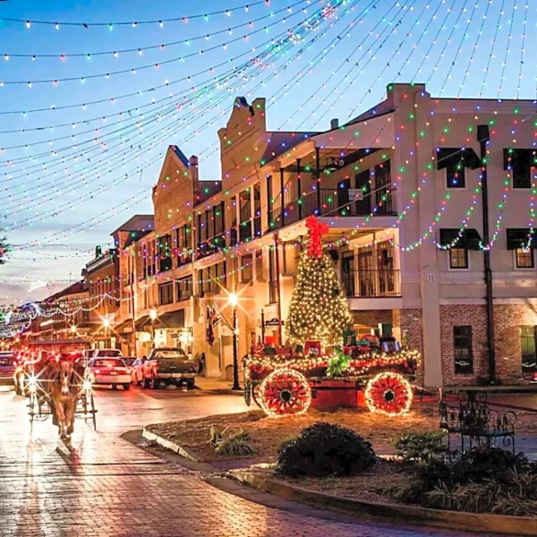 A Hundred Years Of Christmas Spirit Shines In A Louisiana Town