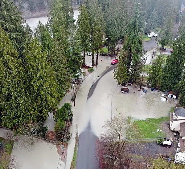 Coastal Washington and Oregon See Rain Intensify with Atmospheric River