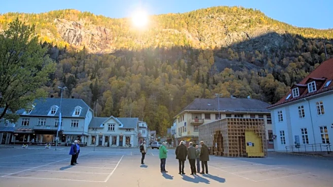 Valley Town Finds Winter Sun Through High-Tech Mirrors