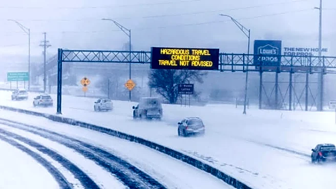 Snow and Ice Threaten Travel Across Plains and Great Lakes