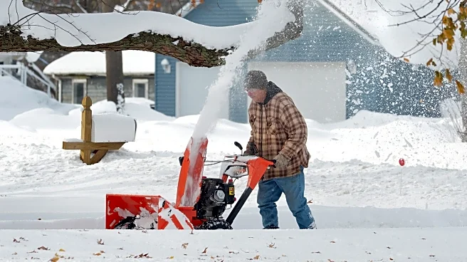Clipper Races East With Heavy Snow and 50 MPH Wind Gusts