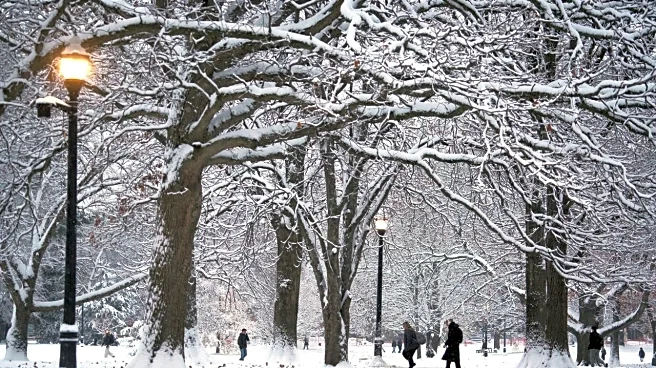 Intense Snow Band Spreads Fast Over the Northern U.S.