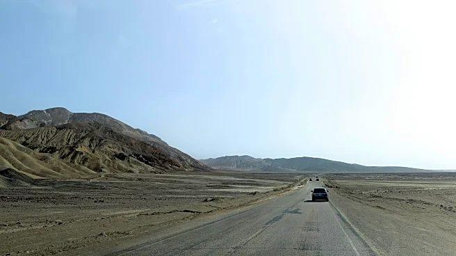 Death Valley’s Lake Manly Emerges After Rare Fall Downpour