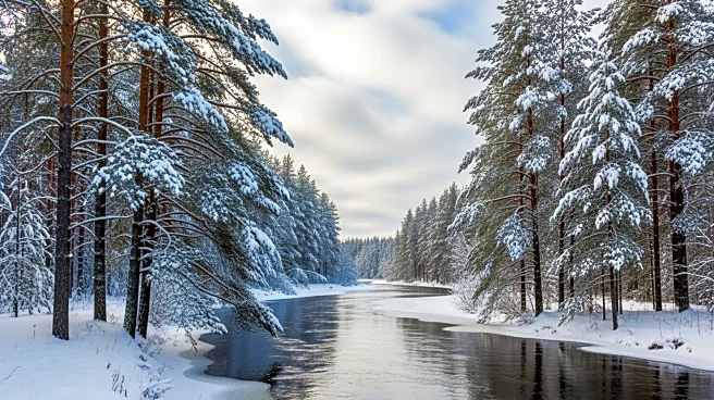 Snowy Conditions and Flood Risks in Northern California for Christmas Eve