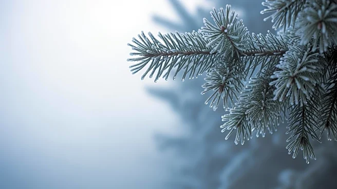 Foggy Christmas with Freezing Drizzle in Minnesota