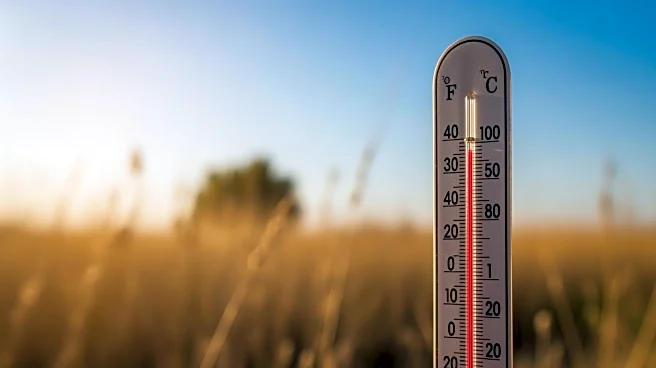 Near Record High Temperatures in Magnolia, AR