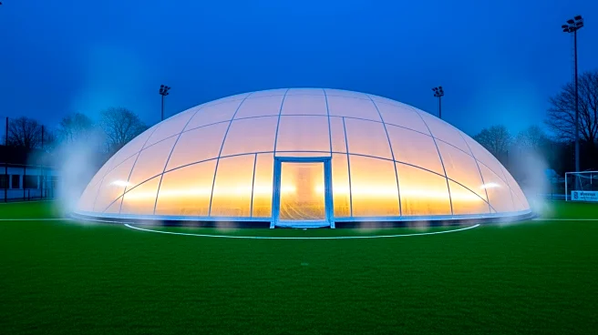 Lincoln City Uses Heated Dome to Prevent Pitch Freezing