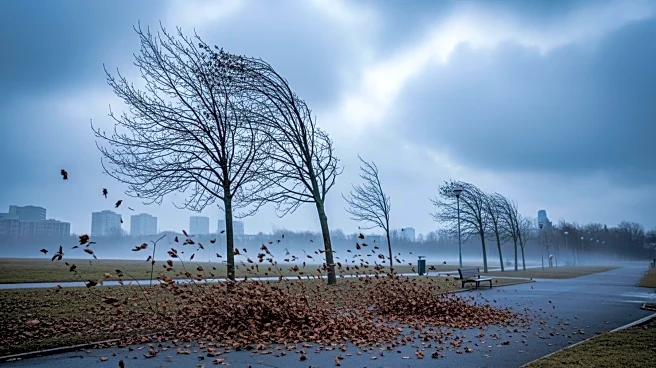 Cold and Blustery Weather Hits Philadelphia Region