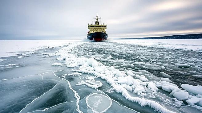 Icebreaking Efforts Underway as Harsh Winter Hits Great Lakes Shipping