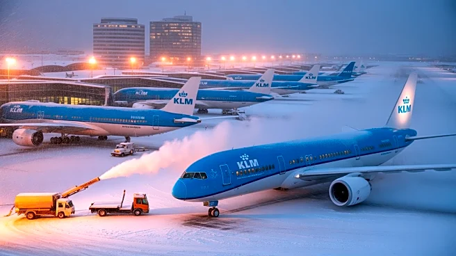 Icy Storm Grounds Flights And Disrupts Travel Across Central Europe