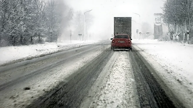 Snow Squalls Turn Clear Roads Into Whiteouts in Minutes