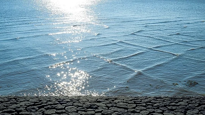 Square Waves Form Over Lake Michigan Off Indiana Coast