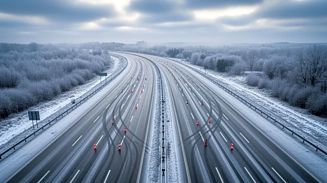 Slick Roads Lead to 30-Car Pile-Up on Indiana Highway