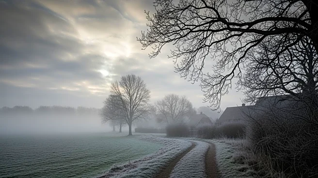 Winchester Experiences Cold and Cloudy Weather