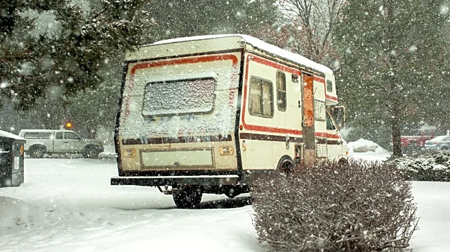 Rare Snow Eyes the Southeast as Arctic Air Slips South