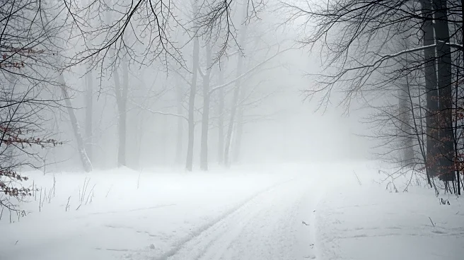 Dense Fog and Snow Alert in Montgomery County