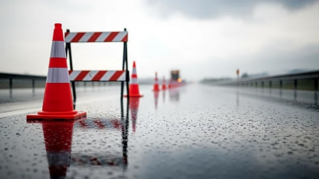 Sacramento Highway 50 Construction Halted Due to Weather Conditions