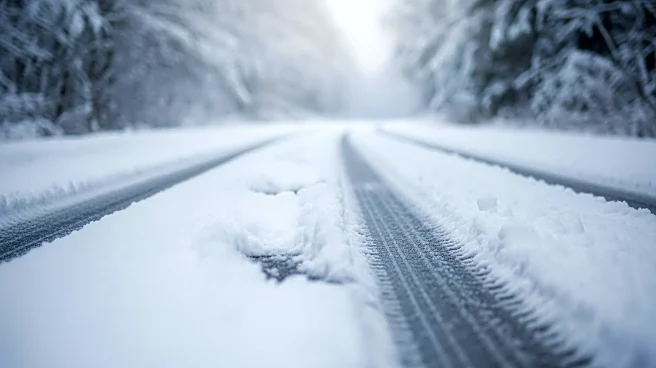 Heavy Snowfall Causes Road Hazards in Central Arkansas