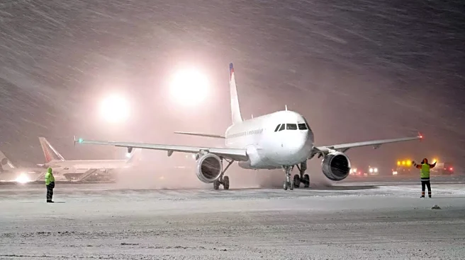 Winter Storm Halts Flights, Freezing Rain And Snow Slam U.S. Travel