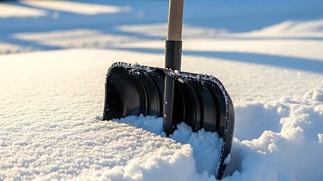Snow and Sleet Challenge Shoveling Efforts in Howard County