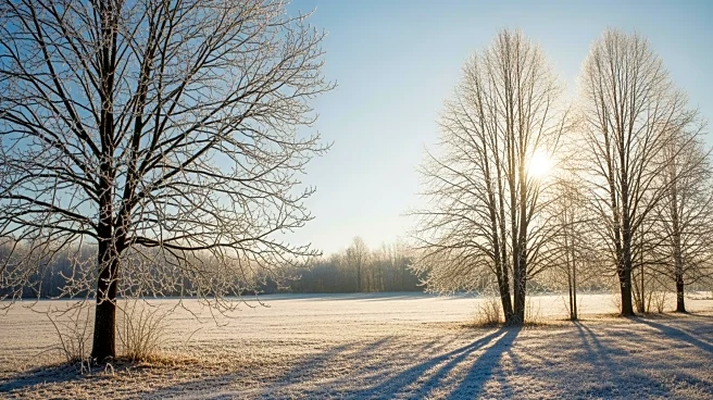 Freezing Temperatures Persist in Augusta Despite Sunny Skies