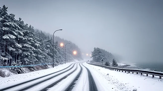 Winter Storm Warnings for Southern East Coast: Heavy Snow and Blizzard Conditions