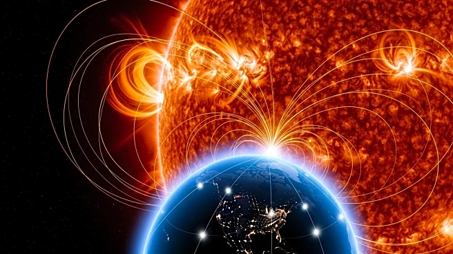 Solar Flare Causes Radio Blackouts, CME to Graze Earth
