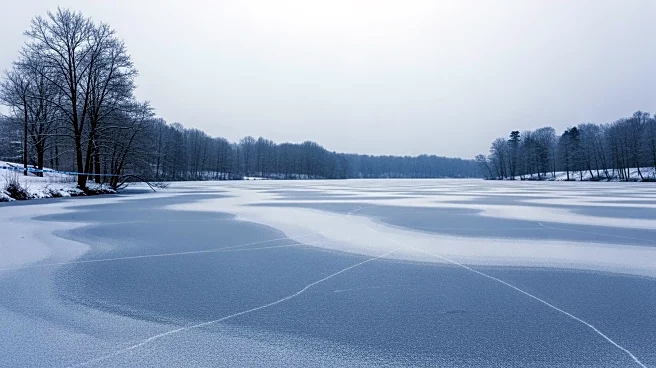 Canandaigua Lake Freezes Amid Prolonged Cold Spell