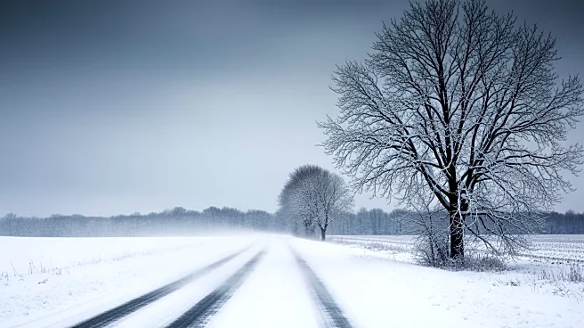 Deep South Faces Lingering Snow and Gusty Winds