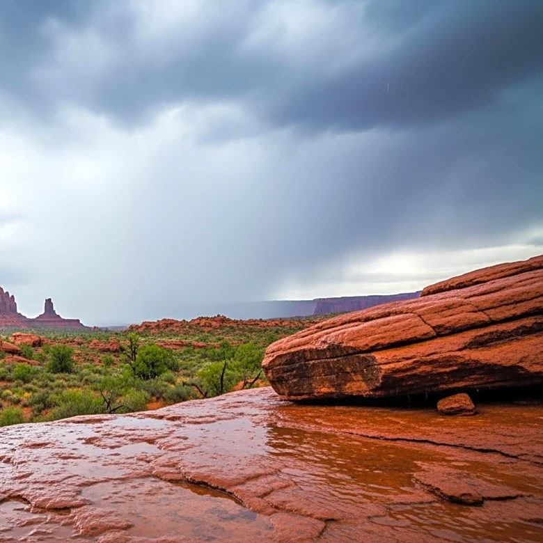 Northern Arizona Faces Cooler Weather with Spotty Rain