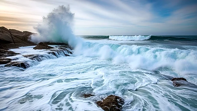 High Surf and Rip Currents Delay San Juan Barge Response