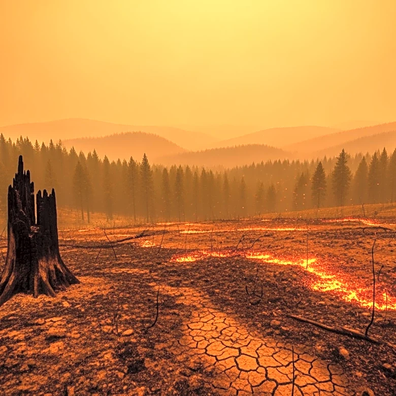 Climate Change Intensifies Wildfires in Argentina and Chile