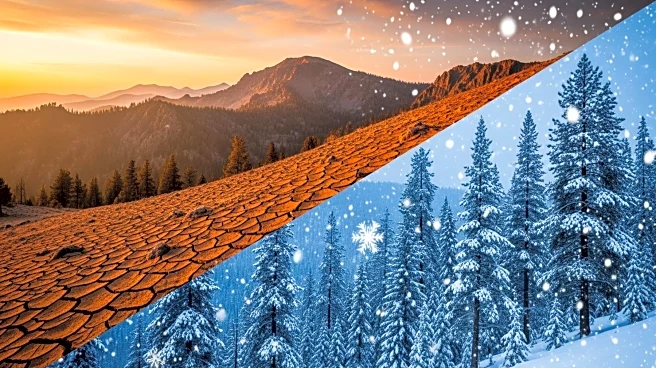 Fire Danger and Heavy Snow in Colorado