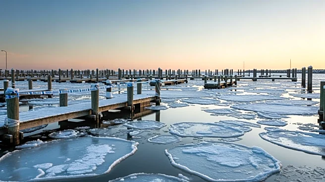 Harwich Harbors Face Ice Challenges Amidst Harsh Winter