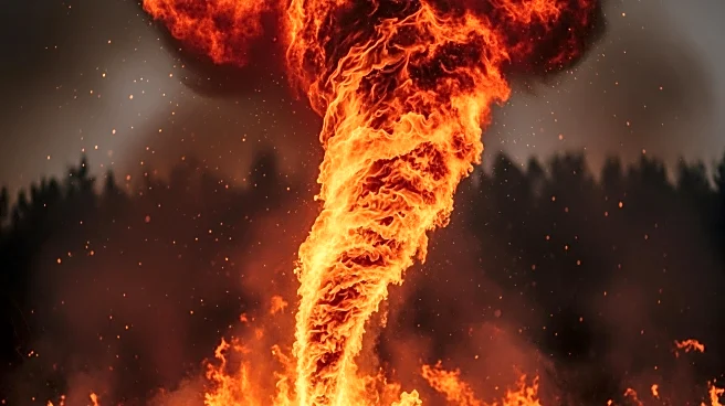 Firenadoes Emerge Amid Kansas and Oklahoma Wildfires
