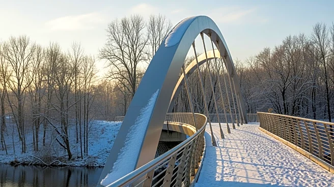 Pittsburgh Run Club Utilizes New Bridge Amid Mild Winter Weather