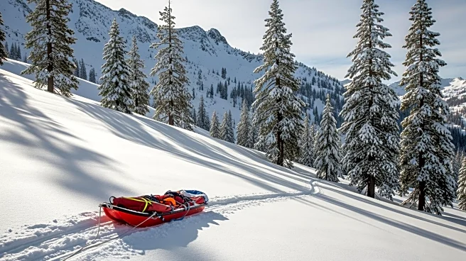 Avalanche Recovery in California's Sierra Nevada Completed