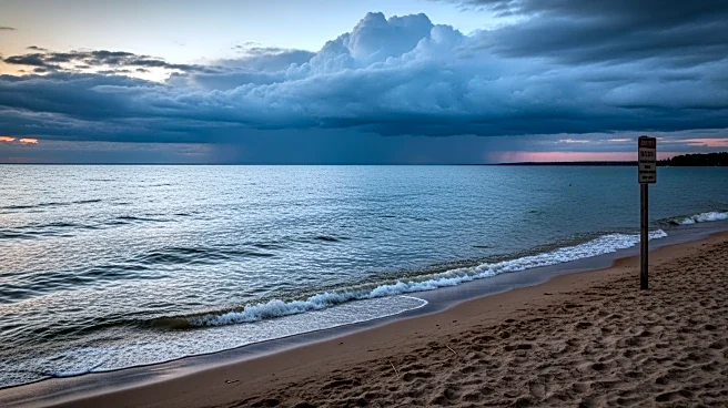 Lake Michigan Beach Advisories Issued Due to Weather Conditions