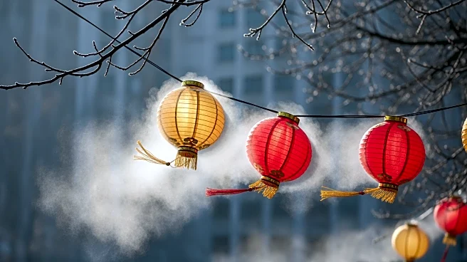 Chilly Winds Affect Chicago's Uptown Lunar New Year Parade