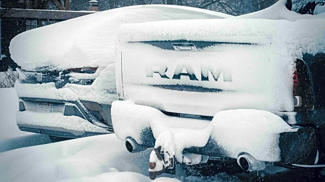 Radar tracks fierce snow bands hitting Northeast