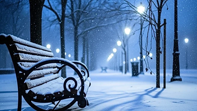 Washington D.C. Faces Snowy Evening with Gusty Winds Overnight