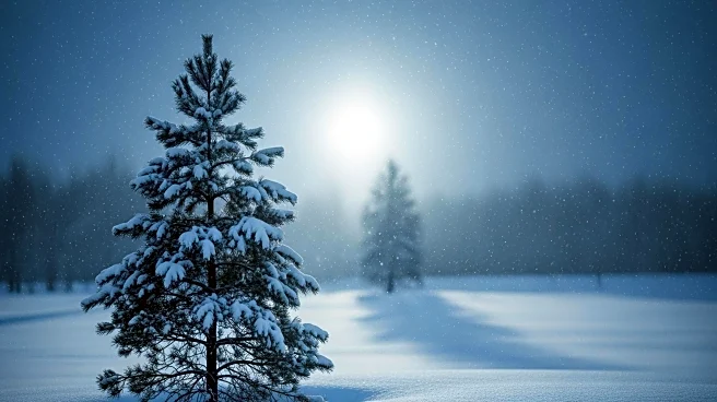 Snowfall Persists Overnight in Maryland