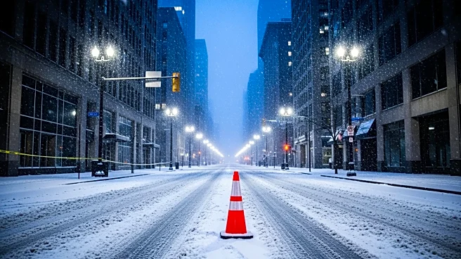 Major Winter Storm Hits Northeast U.S., New York City Imposes Travel Ban