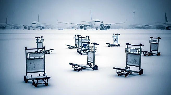 Blizzard Causes Major Flight Cancellations Across East Coast
