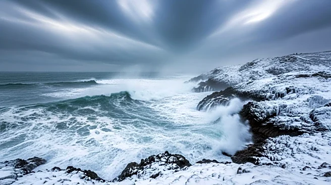 Nor'easter Brings Snow and Massive Waves to Massachusetts